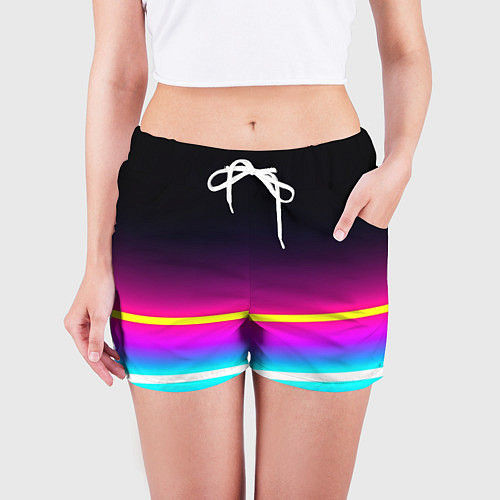 Женские шорты Beach shorts / 3D-принт – фото 3