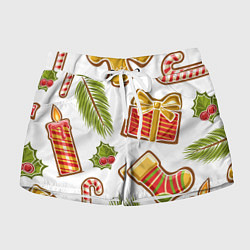 Женские шорты Рождественский вайб