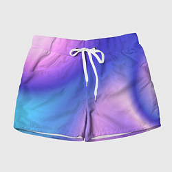 Шорты женские Color multicolored gradient, цвет: 3D-принт