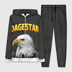 Женский 3D-костюм Dagestan Eagle, цвет: 3D-белый
