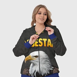 Женский 3D-костюм Dagestan Eagle, цвет: 3D-синий — фото 2