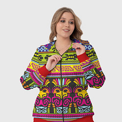 Женский 3D-костюм Мексика, цвет: 3D-красный — фото 2