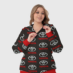 Женский 3D-костюм Toyota, цвет: 3D-красный — фото 2