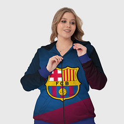 Женский 3D-костюм FCB Barcelona, цвет: 3D-синий — фото 2
