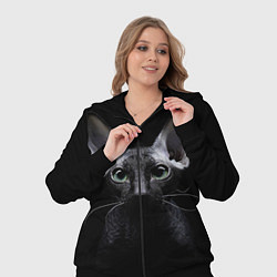 Женский 3D-костюм Сфинкс 2, цвет: 3D-черный — фото 2