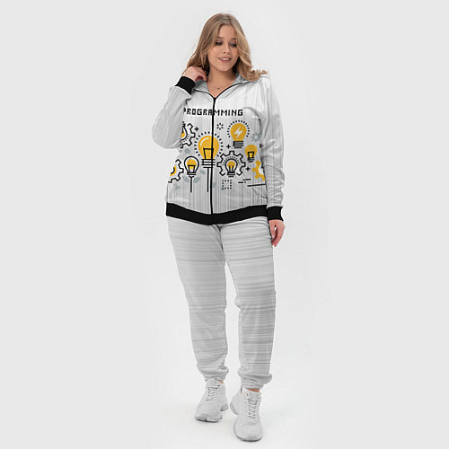 Женский костюм Программирование 1 / 3D-Черный – фото 4