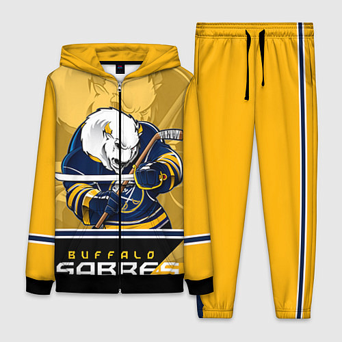 Женский костюм Buffalo Sabres / 3D-Черный – фото 1