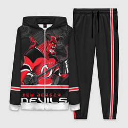 Женский 3D-костюм New Jersey Devils, цвет: 3D-белый