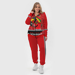 Женский 3D-костюм Chicago Blackhawks, цвет: 3D-красный — фото 2
