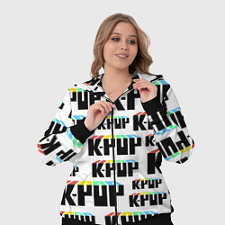 Женский 3D-костюм K-pop Pattern, цвет: 3D-черный — фото 2