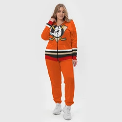 Женский 3D-костюм Anaheim Ducks, цвет: 3D-красный — фото 2