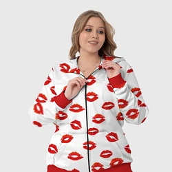 Женский 3D-костюм Поцелуйчики, цвет: 3D-красный — фото 2