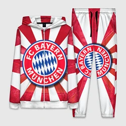 Женский 3D-костюм FC Bayern, цвет: 3D-белый