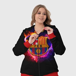 Женский 3D-костюм Barcelona7, цвет: 3D-красный — фото 2