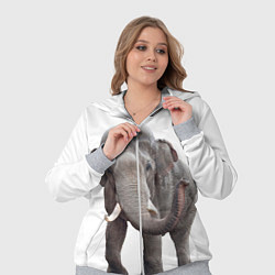 Женский 3D-костюм Большой слон, цвет: 3D-меланж — фото 2