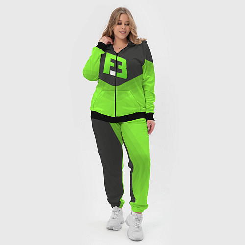 Женский костюм FlipSid3 Uniform / 3D-Черный – фото 4