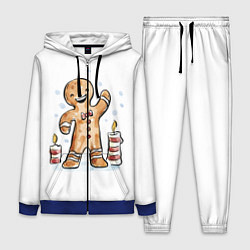 Женский 3D-костюм Печенюшка, цвет: 3D-синий