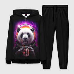 Женский 3D-костюм Panda Cosmonaut, цвет: 3D-черный