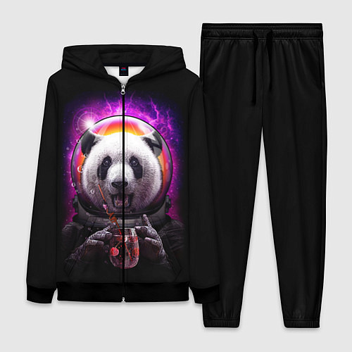 Женский костюм Panda Cosmonaut / 3D-Черный – фото 1
