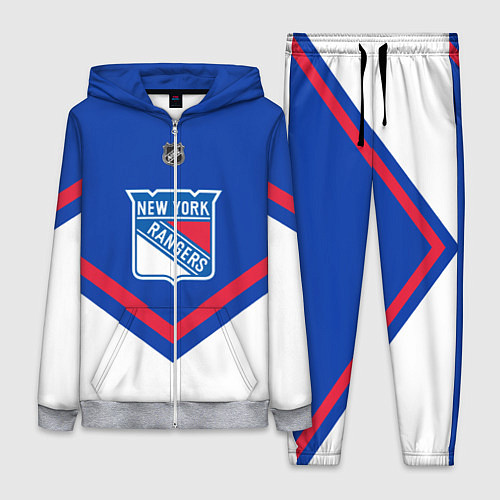 Женский костюм NHL: New York Rangers / 3D-Меланж – фото 1