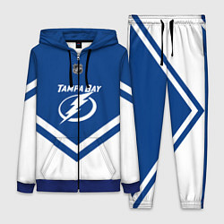 Женский 3D-костюм NHL: Tampa Bay Lightning цвета 3D-синий — фото 1