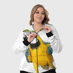Женский 3D-костюм Попугай ара, цвет: 3D-черный — фото 2