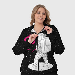 Женский 3D-костюм Космическая струя, цвет: 3D-черный — фото 2