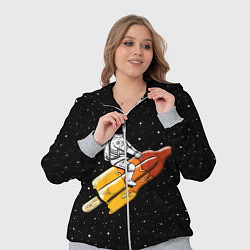 Женский 3D-костюм Сладкая ракета, цвет: 3D-меланж — фото 2