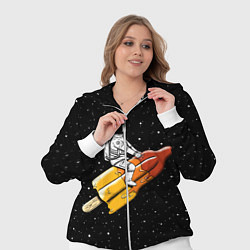 Женский 3D-костюм Сладкая ракета, цвет: 3D-белый — фото 2