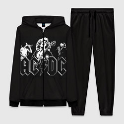 Женский 3D-костюм AC/DC: Mono, цвет: 3D-черный