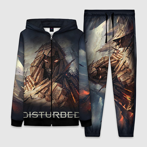 Женский костюм Disturbed: Skull Mountain / 3D-Черный – фото 1