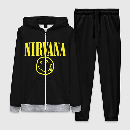 Женский костюм Nirvana Rock / 3D-Меланж – фото 1
