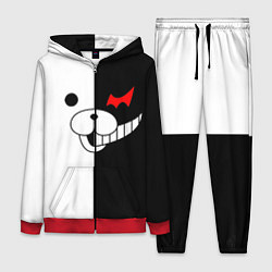 Женский 3D-костюм Monokuma, цвет: 3D-красный
