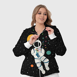 Женский 3D-костюм Космический романтик, цвет: 3D-белый — фото 2
