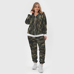 Женский 3D-костюм Лесной камуфляж, цвет: 3D-белый — фото 2