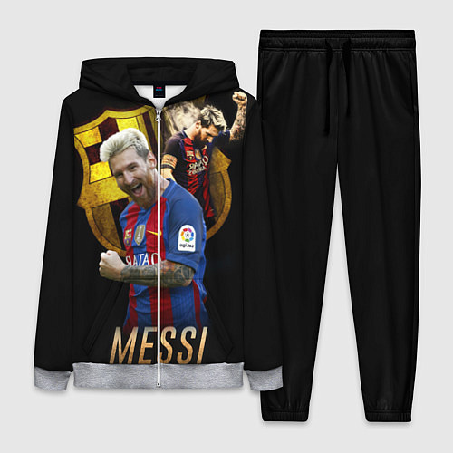 Женский костюм Messi Star / 3D-Меланж – фото 1