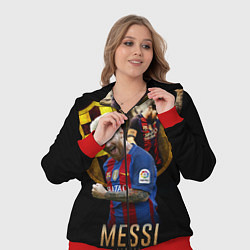 Женский 3D-костюм Messi Star, цвет: 3D-красный — фото 2