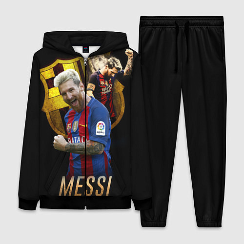 Женский костюм Messi Star / 3D-Черный – фото 1