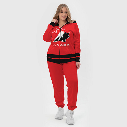 Женский костюм Canada Team / 3D-Черный – фото 4