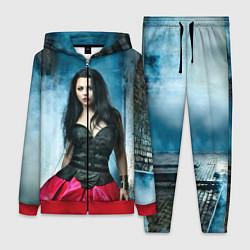 Женский 3D-костюм Evanescence цвета 3D-красный — фото 1