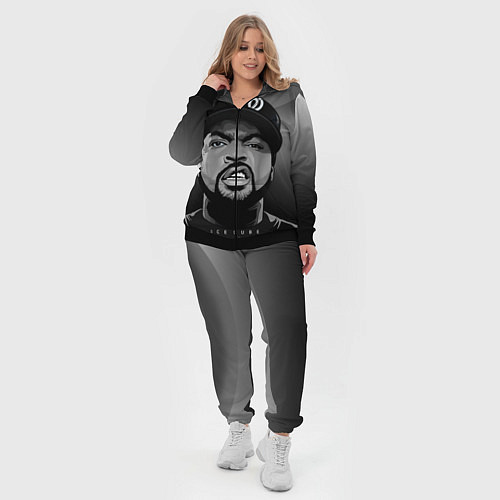 Женский костюм Ice Cube: Gangsta / 3D-Черный – фото 4