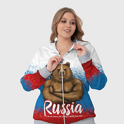 Женский 3D-костюм Russian Bear, цвет: 3D-меланж — фото 2