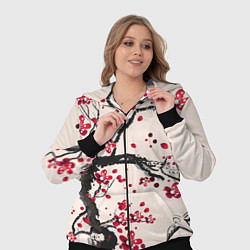 Женский 3D-костюм Сакура, цвет: 3D-черный — фото 2