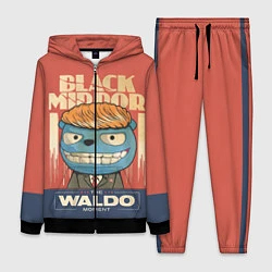 Женский 3D-костюм Black Mirror: The Waldo, цвет: 3D-черный