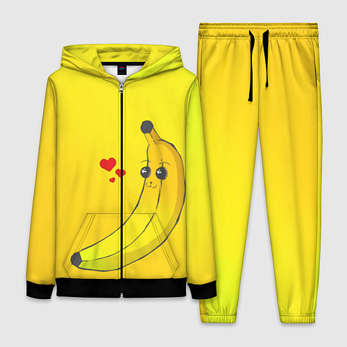 Женский костюм Just Banana (Yellow) / 3D-Черный – фото 1