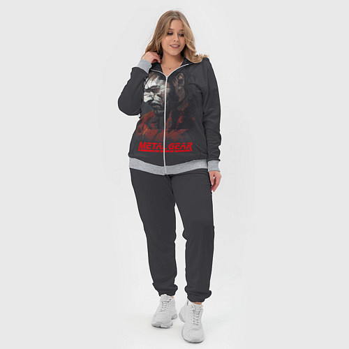 Женский костюм Metal Gear Solid / 3D-Меланж – фото 4
