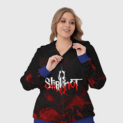 Женский 3D-костюм Slipknot: Blood Blemishes, цвет: 3D-синий — фото 2