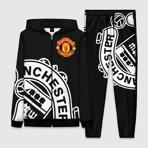 Женский костюм Man United: Black Collection / 3D-Черный – фото 1