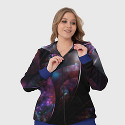 Женский 3D-костюм Фантастическая Абстракция, цвет: 3D-синий — фото 2
