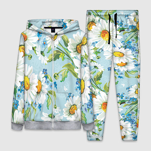 Женский костюм Ромашки / 3D-Меланж – фото 1